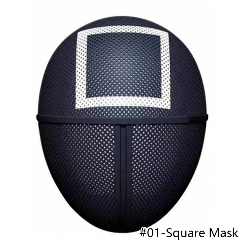 Mặt nạ hóa trang hình nhân vật trong phim &quot;Squid game&quot;