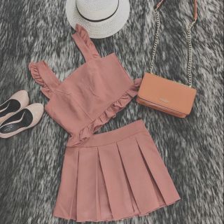 Đầm 2 dây bánh bèo vải tuyết mưa loại 1