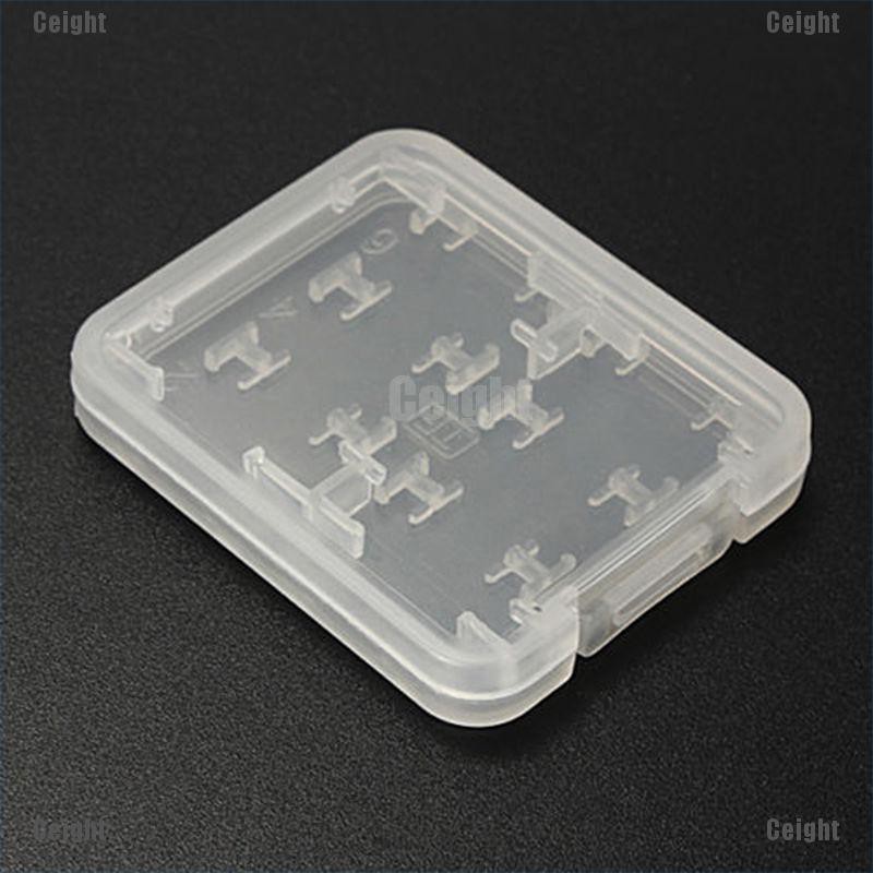 Hộp nhựa đựng thẻ nhớ SD/MS/Micro