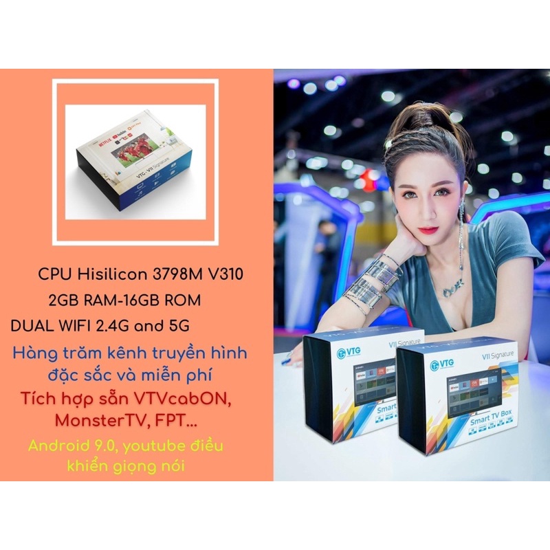 Tivi box thông minh biến ti vi thường thành tivi thông minh nhà bạn V11 Ram 2G/Room 16G - V10 Ram 4G/Room 32G