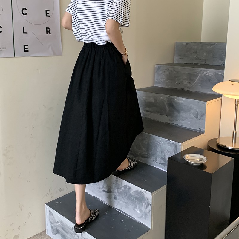 Chân Chân Váy Midi Lưng Cao Thời Trang Hàn Quốc Cho Nữ | BigBuy360 - bigbuy360.vn