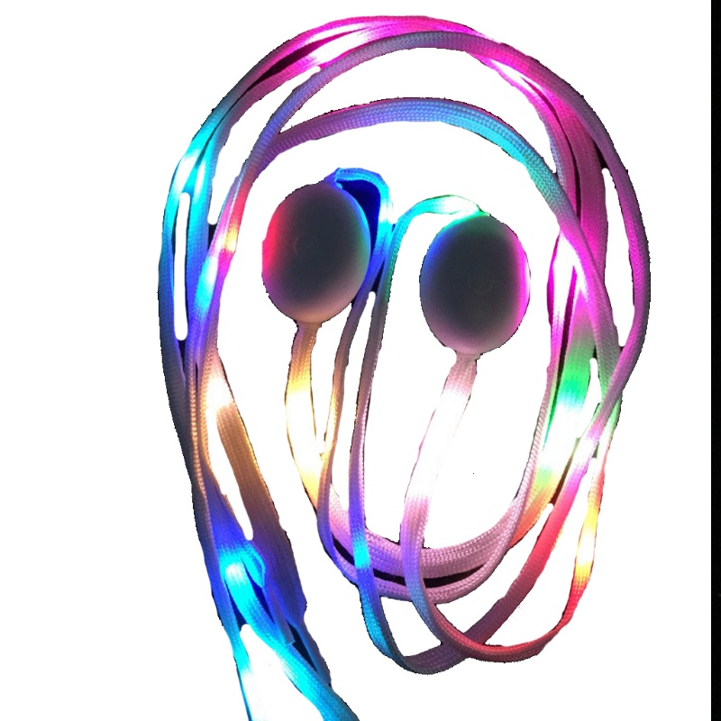 Dây Giày Đèn LED 3 Chế Độ 8 Màu Phong Cách Hip hop Độc Đáo