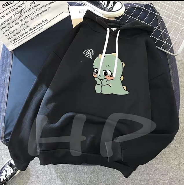 Áo hodie khủng long má hồng THP876 | BigBuy360 - bigbuy360.vn