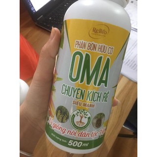 💥HÀNG CHUẨN💥Chế phẩm REBIO- OMA KÍCH RỄ 500ml phân bón hữu cơ đặc hiệu, chuyên kích rễ siêu mạnh dành cho các loại hoa