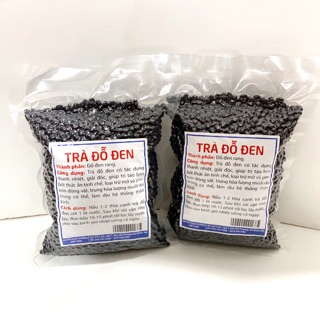 Trà đỗ đen rang chảo gang bếp củi gói 500g