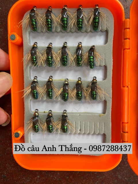 Mồi ruồi câu lure cá mương, cá thiểu, cá suối
