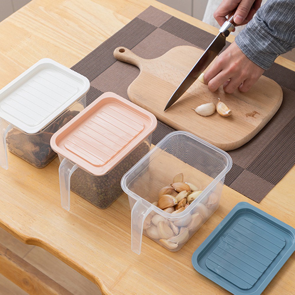 Hộp Nhựa Bảo Quản Thực Phẩm Có Tay Cầm Tiện Lợi