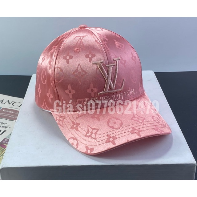 Nón kết - mũ lưỡi trai hàn quốc Ulzzing gấm L/V sành điệu thời trang nữ