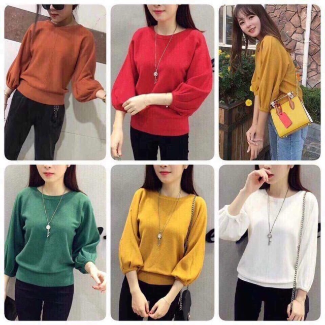 Bán sỉ- áo len nữ cánh dơi siêu đẹp