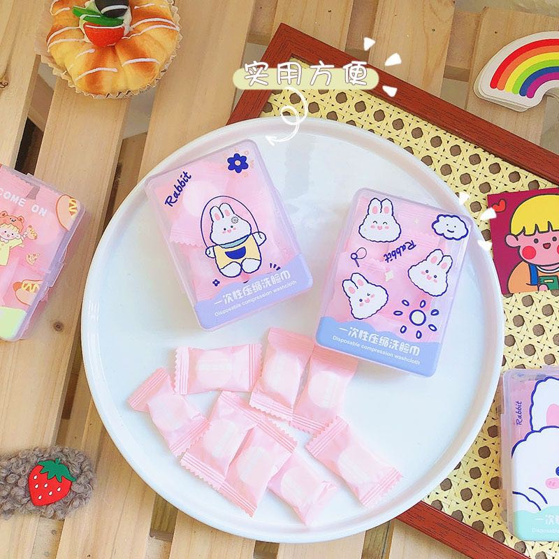 Hộp 8 chiếc khăn giấy nở rửa mặt | BigBuy360 - bigbuy360.vn