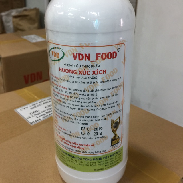 Hương xúc xích, hương xông khói, hương thịt, hương pate, hương cá