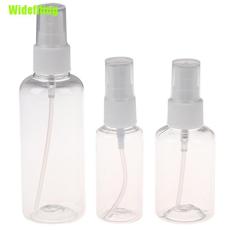 Bình Xịt Rỗng Trong Suốt Đựng Mỹ Phẩm Tiện Dụng 30 / 50 / 100ml