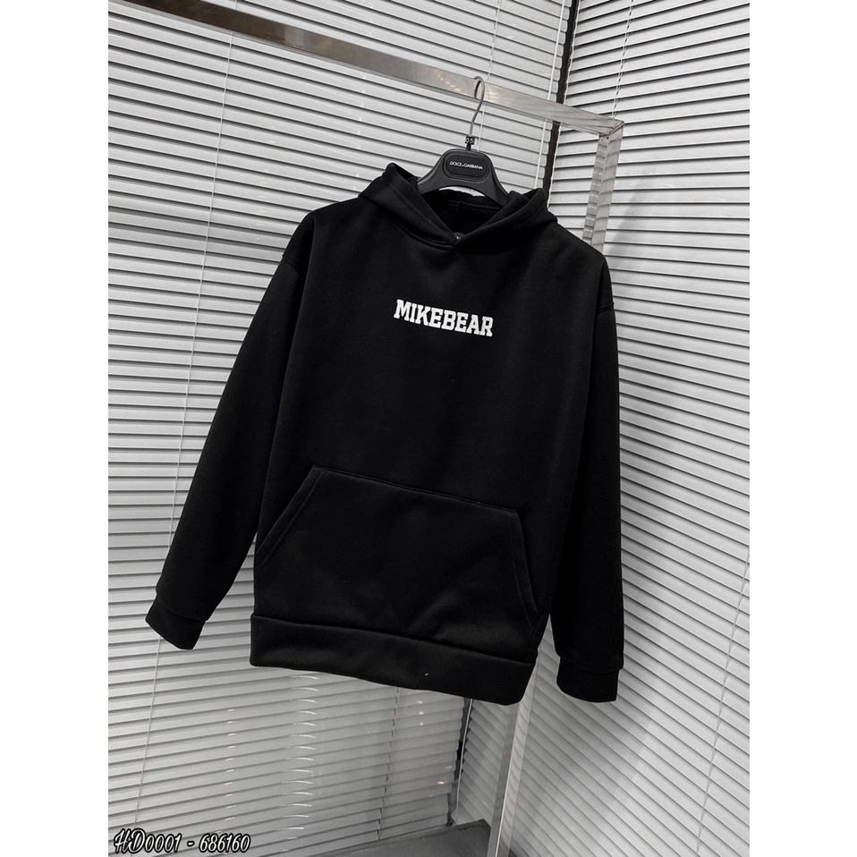 Áo Hoodie Nam Mikebear In Hình Gấu . Áo Nỉ Hoodie Mikebear Unisex Nam Nữ Chất Nỉ Bông Dày Dặn DT STORE MENWEAR