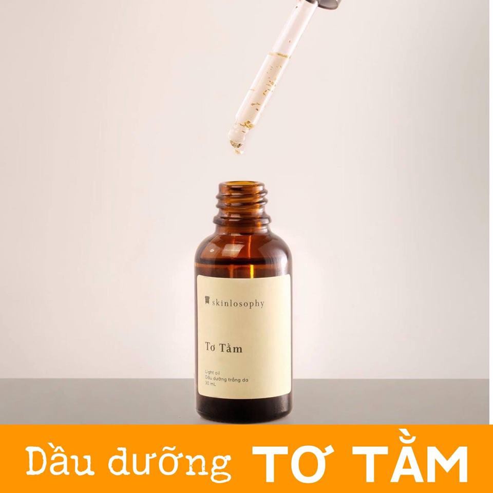 Dầu dưỡng TƠ TẰM Skinlosophy 30mL