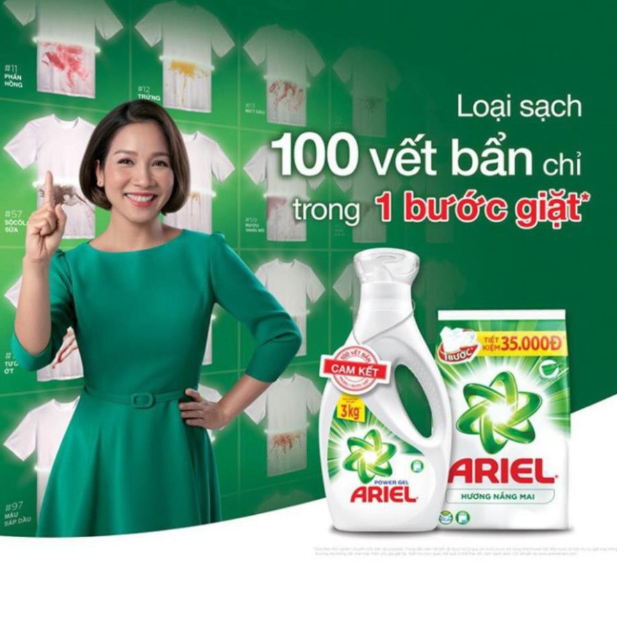 Nước giặt Ariel Matic [𝐅𝐑𝐄𝐄𝐒𝐇𝐈𝐏] túi 2.15kg