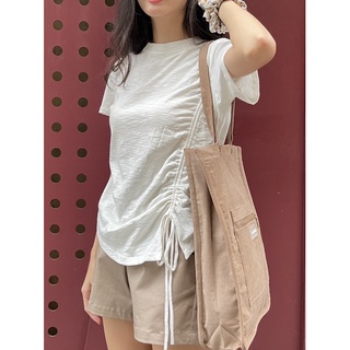 [ FINAL SALE ]ÁO THUN KIỂU RÚT DÂY