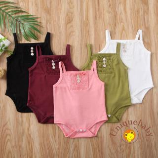 Bộ Áo Liền Quần In Hoa Dễ Thương Cho Bé Gái Sơ Sinh