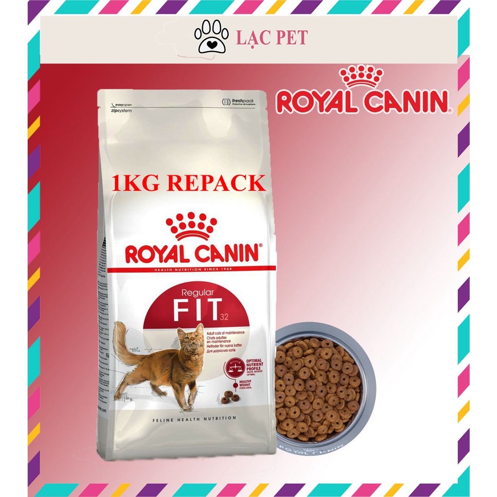 THỨC ĂN CHO MÈO ROYAL CANIN FIT32 - 1kg