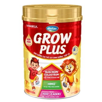 (HSD 03-2025) Sữa Bột Dielac Grow Plus 1+/2+ HT 850g (Sữa Non)