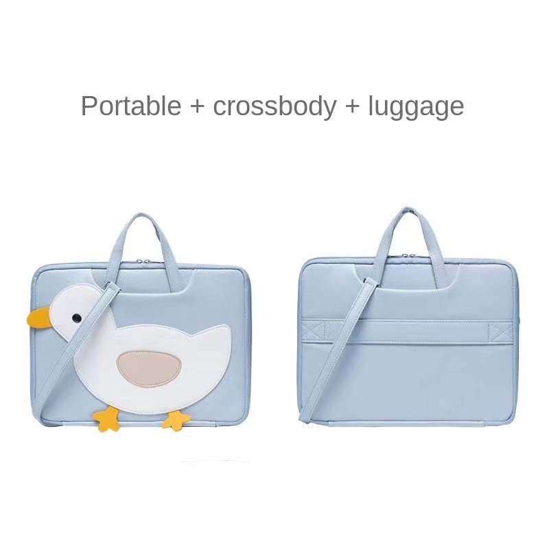 Túi đựng laptop đa năng cỡ 13.3 - 15.6 inch in hoạt hình dễ thương