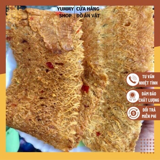 100gram Khô Mực Cán Tẩm Gia Vị