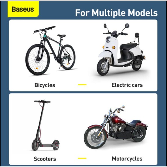 (SẵnHN) Giá đỡ lắp điện thoại xe đạp , xe máy Baseus Quick to take cycling Holder