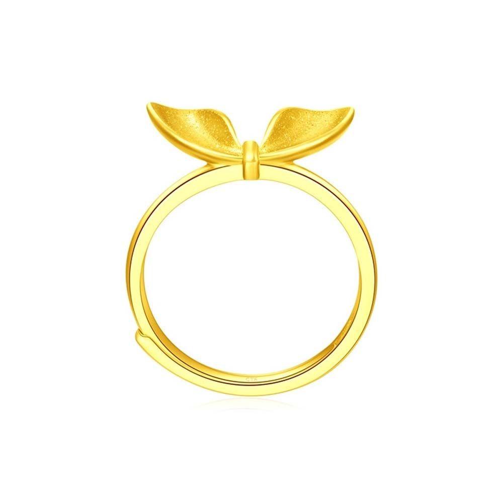 Nhẫn Đồng Dạng Hở Hình Nơ / Thỏ Màu Sắc Cổ Điển 1 Phong Cách Retro Thích Hợp Làm Quà Valentine