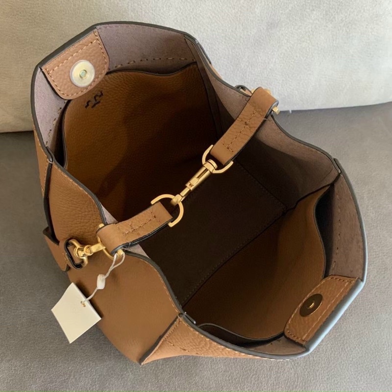 TNS - Túi bucket form hobo  Torie Mcgraw hobo bag -màu nâu tây sang trọng