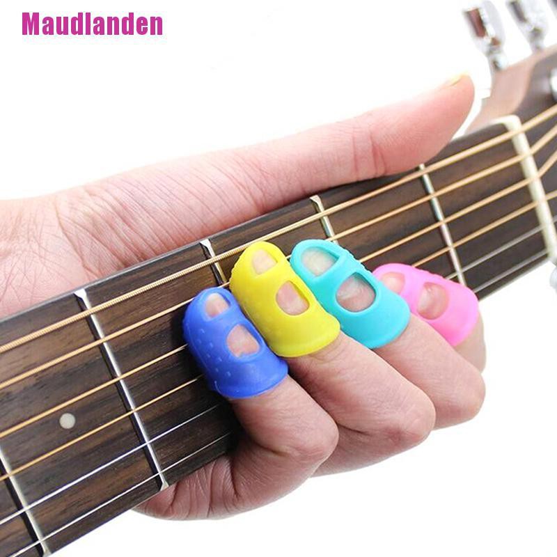 Bộ 4 Miếng Bảo Vệ Đầu Ngón Tay Khi Chơi Đàn Guitar / Ukulele