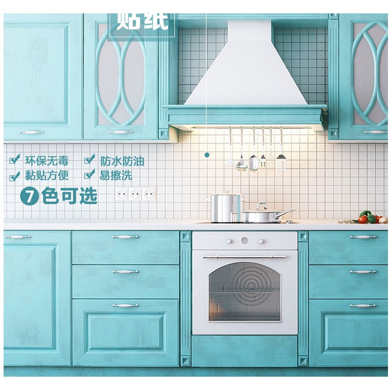 Giấy dán bếp tráng nhôm khổ 45cmx75cm keo sẵn