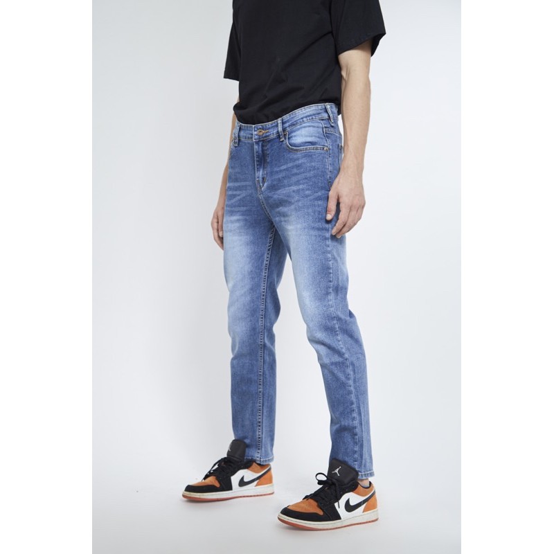 [⚡Mua 2 SP tặng quà⚡] Quần Bò Nam xanh jean VNXK Cao Cấp ống đứng co giãn | BigBuy360 - bigbuy360.vn