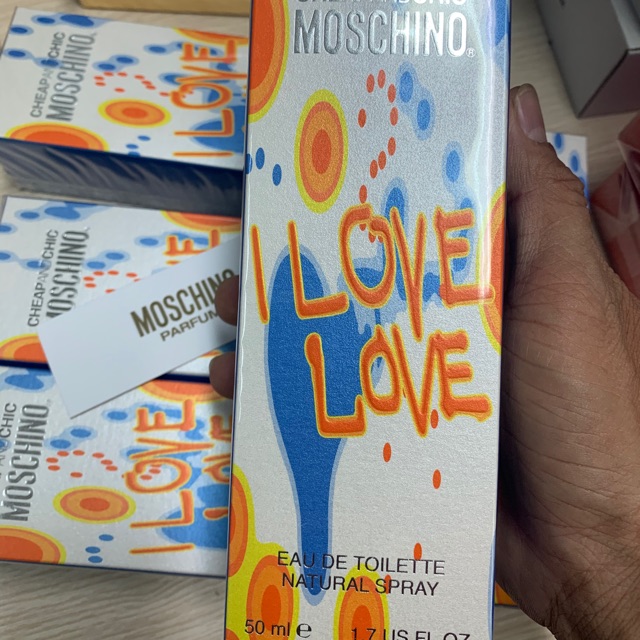 Nước hoa nữ moschino i love love 50ml full seal SALE !