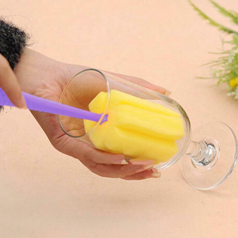 Set 5 Cọ Vệ Sinh Ly Cốc Tiện Dụng Với Đầu Xốp