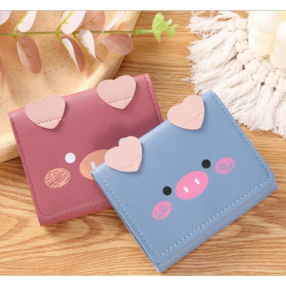 Ví nữ mini hình heo xinh xắn giá rẻ  tuixinh5555 THEO28