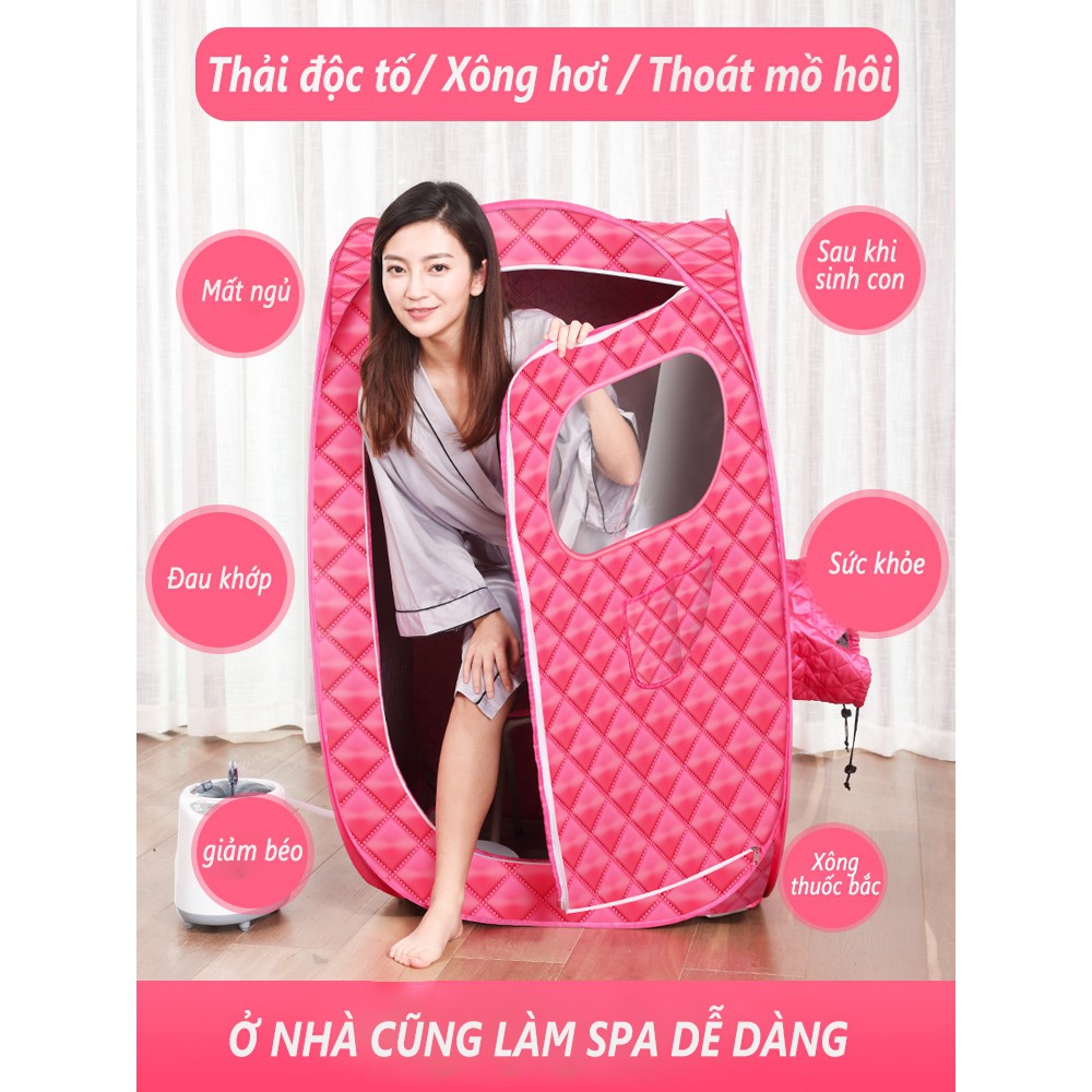 SD168S Lều xông hơi tự bung cao cấp Beauty- Spa - Nôi xông hơi