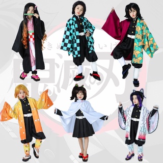 Trang Phục Hóa Trang Nhân Vật Hoạt Hình Demon Slayer Nezuko Tanjirou 110-150cm