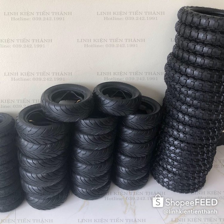 Vỏ Và Ruột Xe Cào Cào 50cc Loại Bánh Nhỏ 12 1/2 x 2.75
