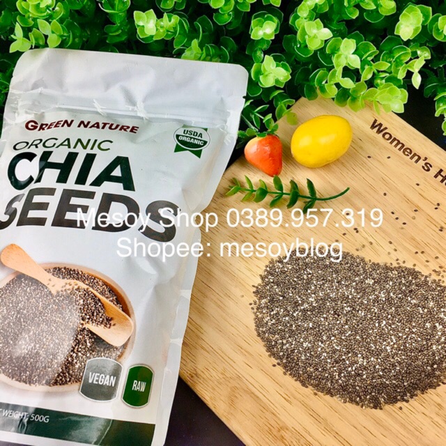 Hạt chia đen hữu cơ 100gr