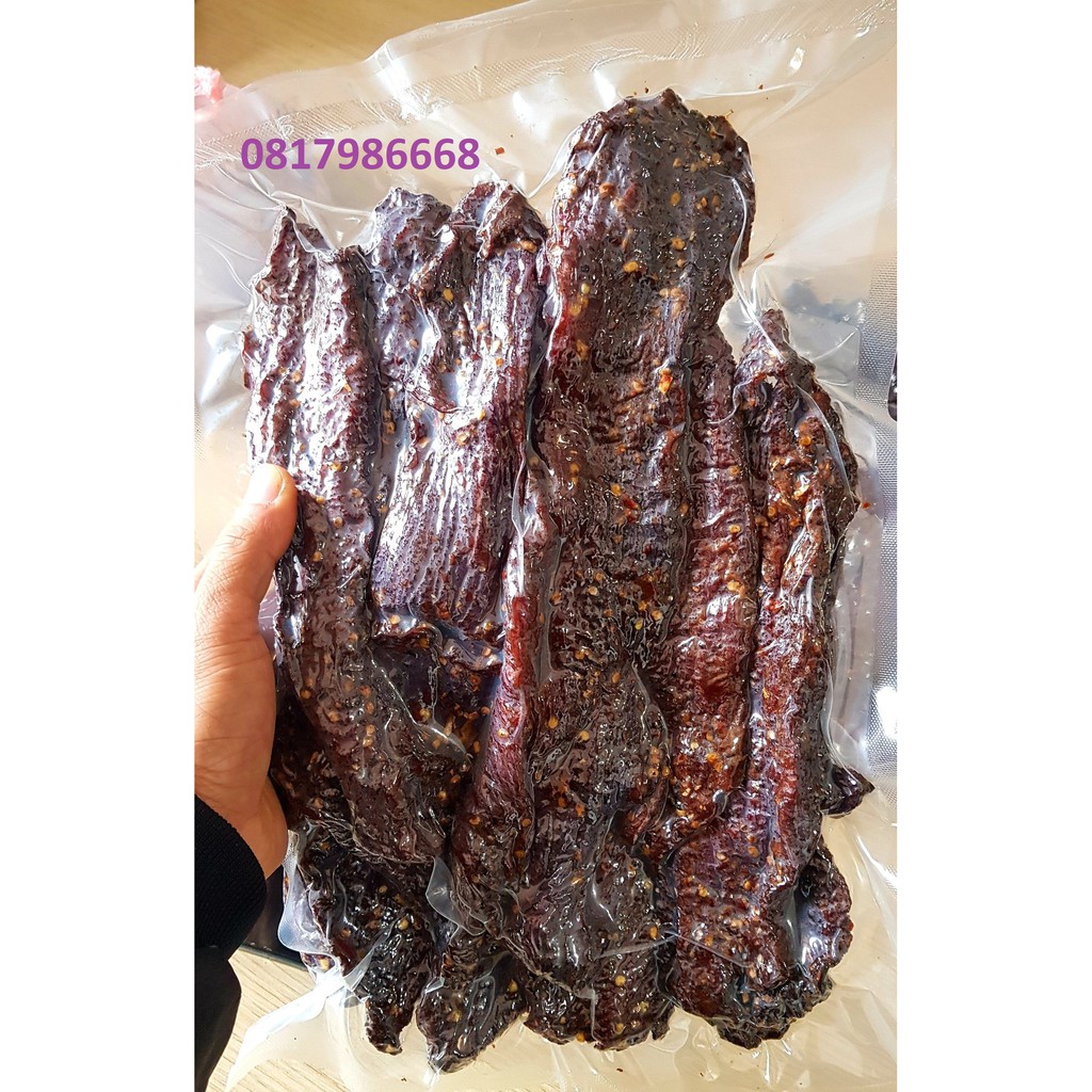 Thịt trâu gác bếp 1kg Sơn La ✅ Kèm 2 gói Chấm ✅Trâu khô thơm lừng hạt dổi mắc khén | BigBuy360 - bigbuy360.vn