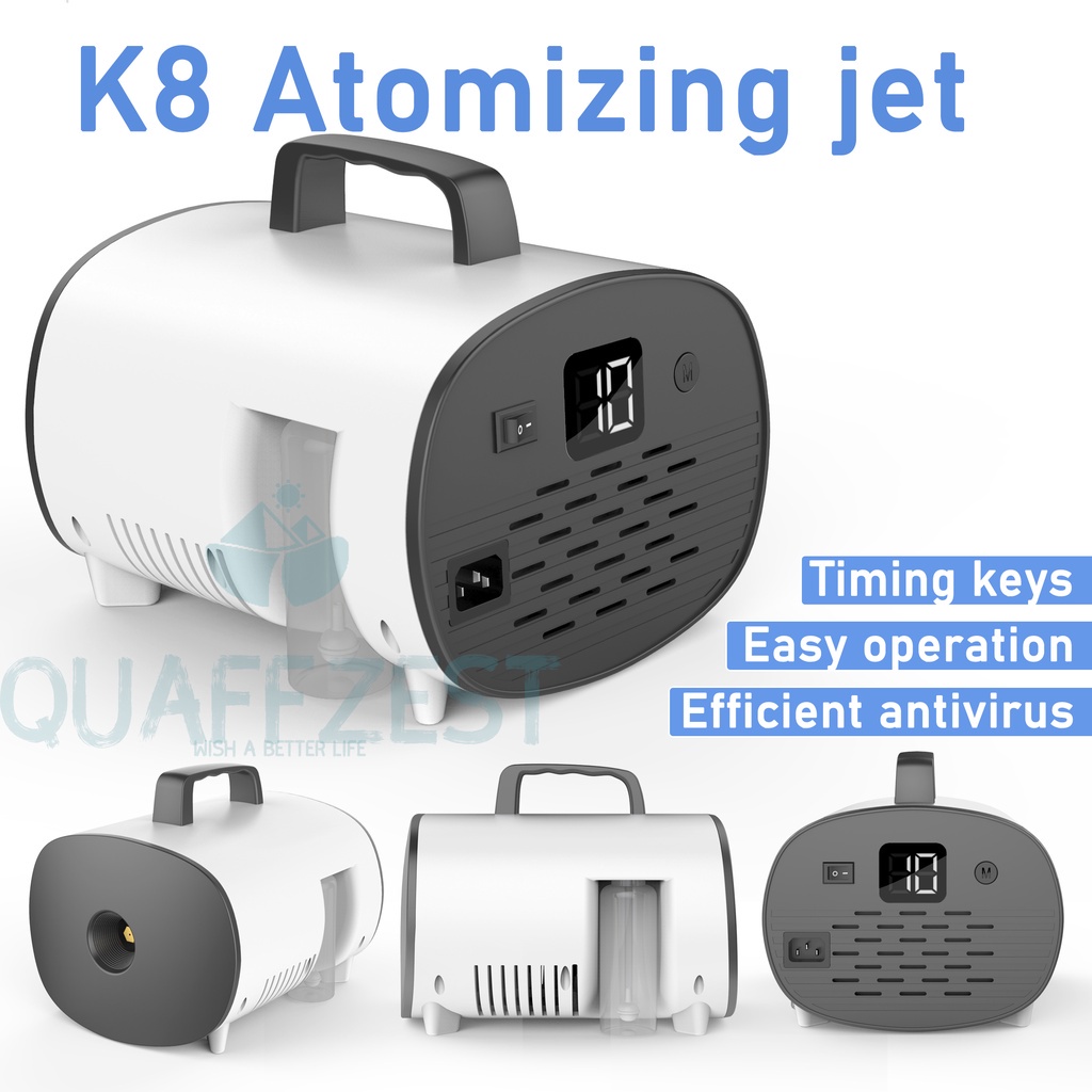 Máy phun khói K8 công nghệ Nano khử mùi khử trùng kháng khuẩn cho ô tô/ văn phòng/ nhà ở/ sân khấu/ vũ trường