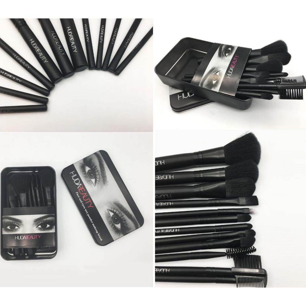 Bộ cọ trang điểm SSR Mac 12 Món (LA3748)