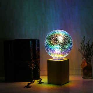 Đèn Led 3D Hình Pháo Hoa Trang Trí