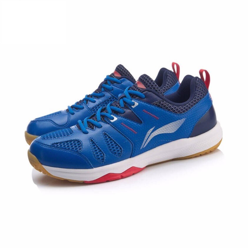 Giày bóng chuyền nam - giày cầu lông nam Lining AYTP029-1 mẫu mới hàng chính hãng màu xanh đủ size