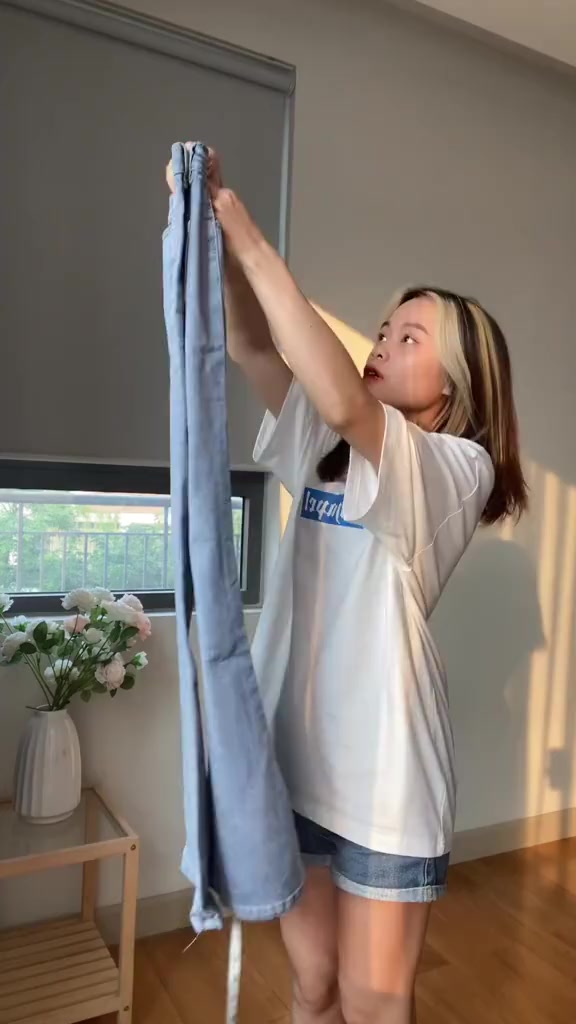 Quần jean nữ ống loe lưng cao dáng ôm skinny quần bò nữ cạp cao ống đứng loe nhẹ RD06 | BigBuy360 - bigbuy360.vn