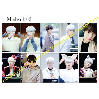 [Monsta X] Set Sticker Minhyuk - 1 mẫu (có nhiều mẫu hình dán Kpop)