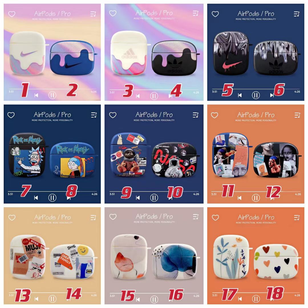 Vỏ Đựng Bảo Vệ Hộp Sạc Tai Nghe Airpods 1 / 2 Pro 3