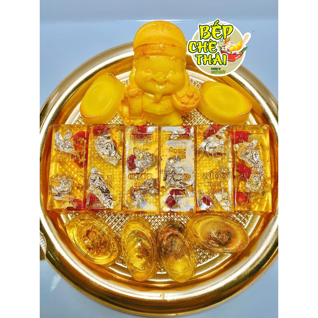 Thạch quế hoa kỷ tử - set nguyên liệu làm bánh - Bếp Chè Thái