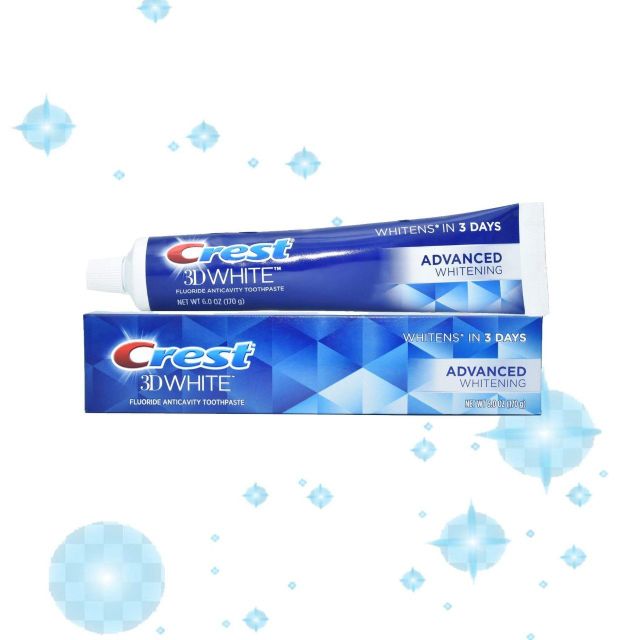 Kem đánh răng Crest 3D white USA cây 147gr