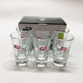 Bộ 6 ly pha lê DELI Cao cấp sáng bóng