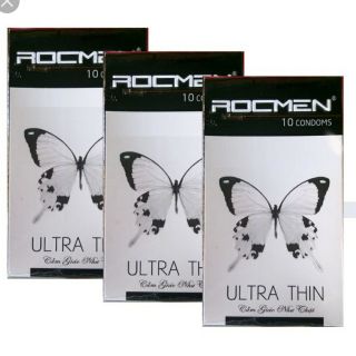 Bao cao su Rocmen siêu mỏng 0.03 Hộp 10 chiếc